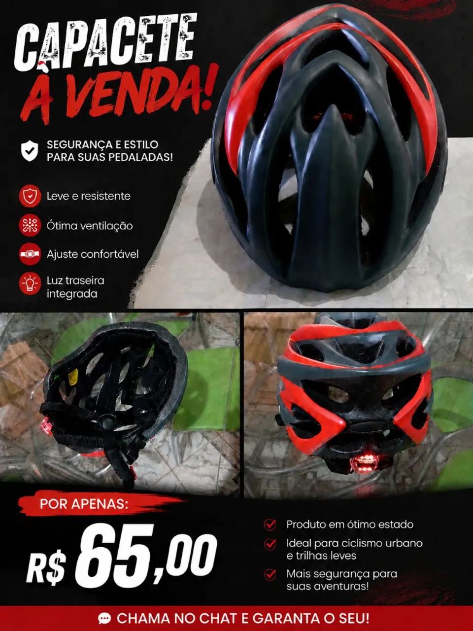 Capacete de Ciclismo 