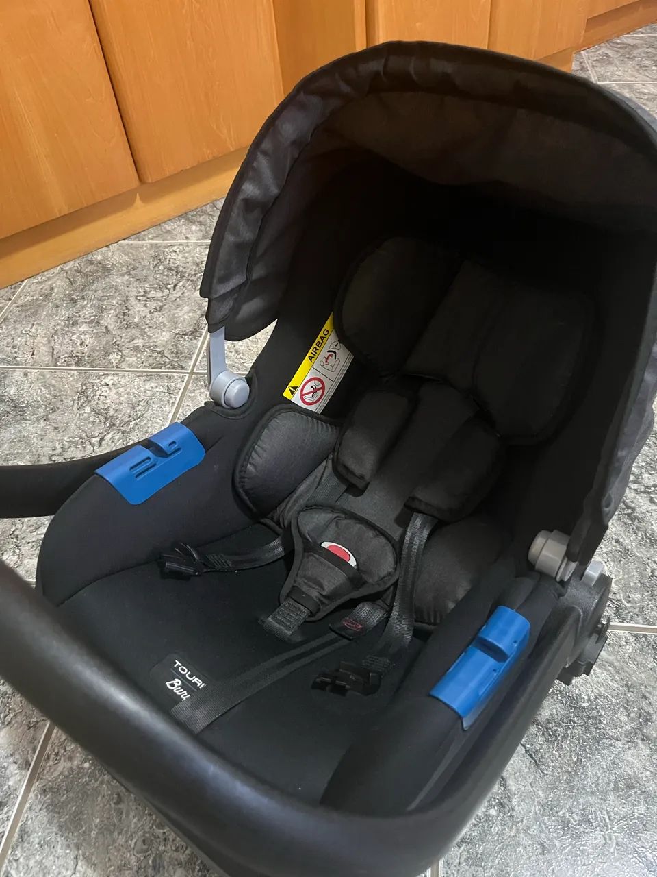 Bebê conforto com base Isofix Burigotto - Foto 4