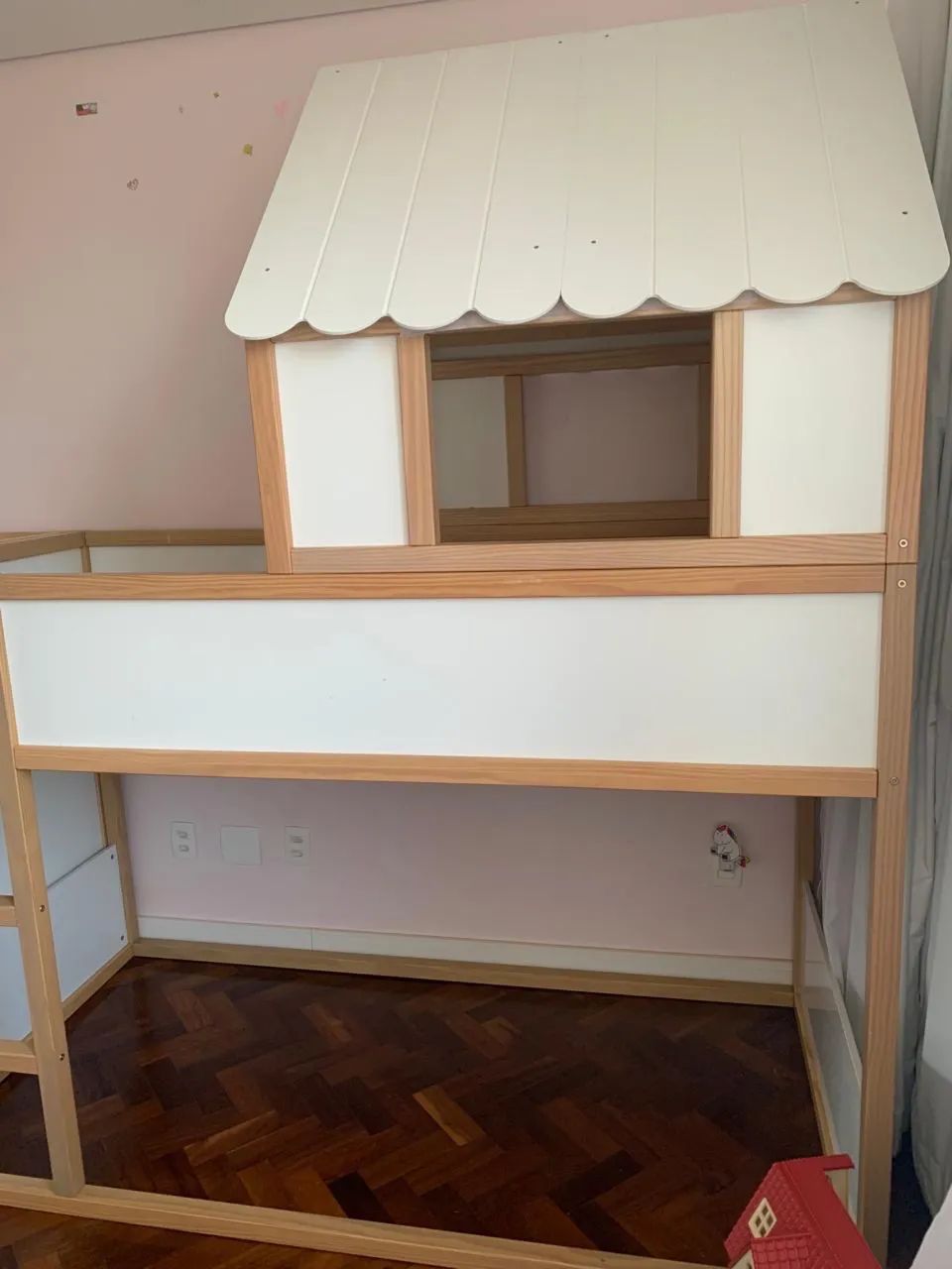 Cama fun madeira da Solevita de 7240,00 por 3500,00+ estante, com nota - Foto 2