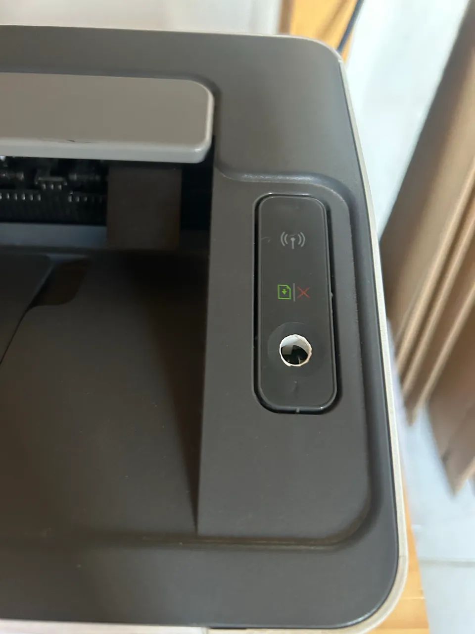 Impressora Hp 107 sem fio monocromática  - Foto 3