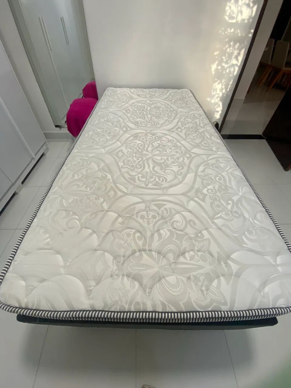 Cama box + colchão solteirão  - Foto 3