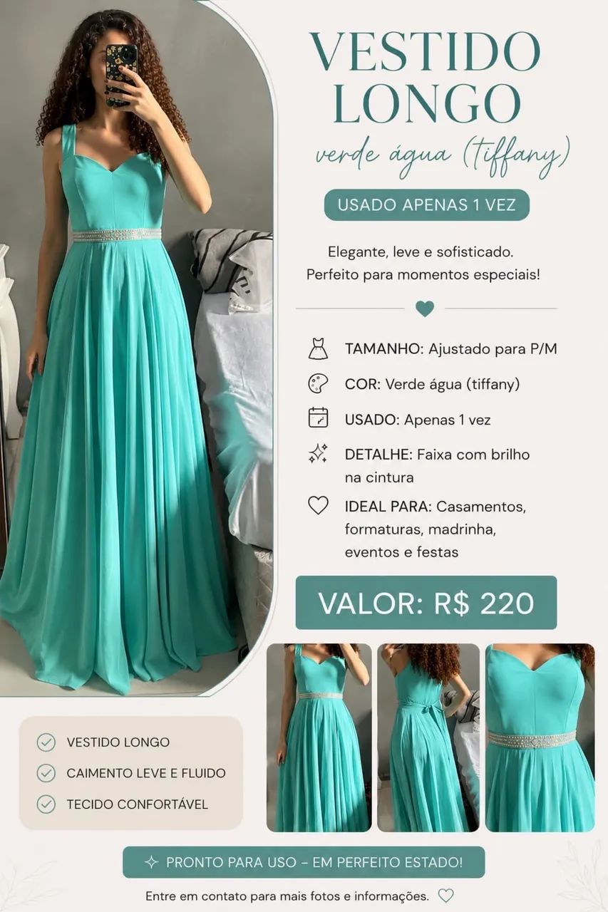 Vestido de madrinha, formatura, festas? - Foto 2