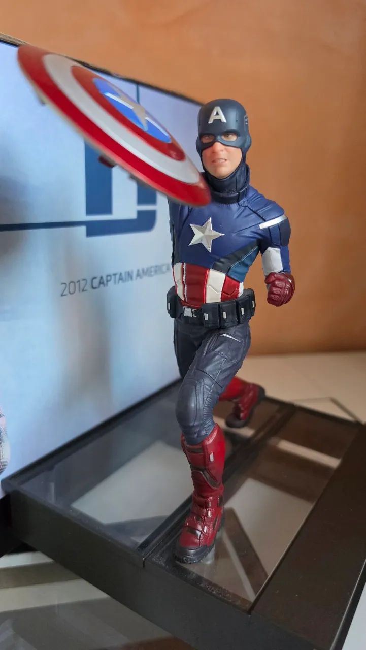 Captain America 2012 Avengers Endgame 1/10 Iron Studios - Foto 2