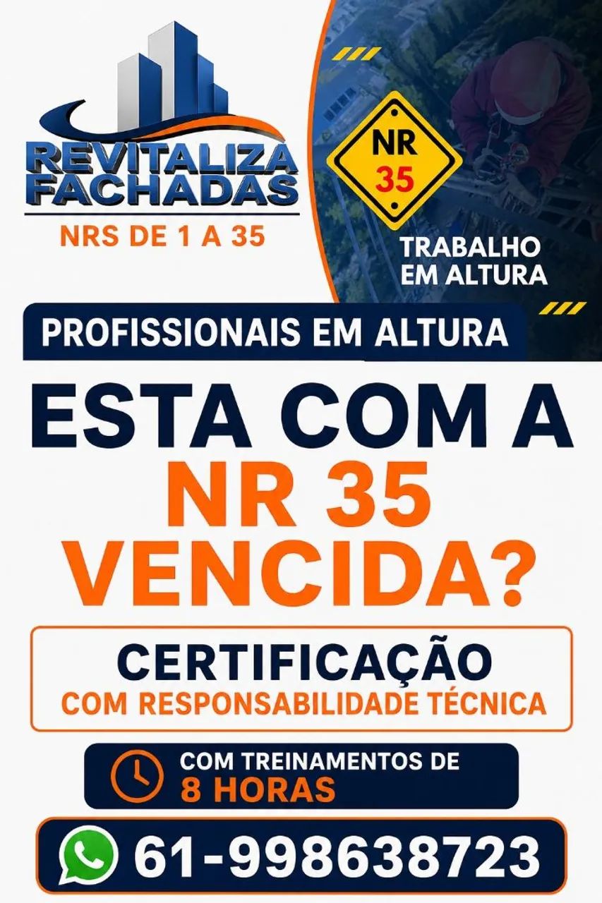 NR 35 certificado curso 