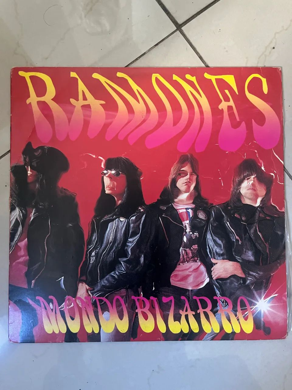 Disco vinil Ramones mondo bizarro 