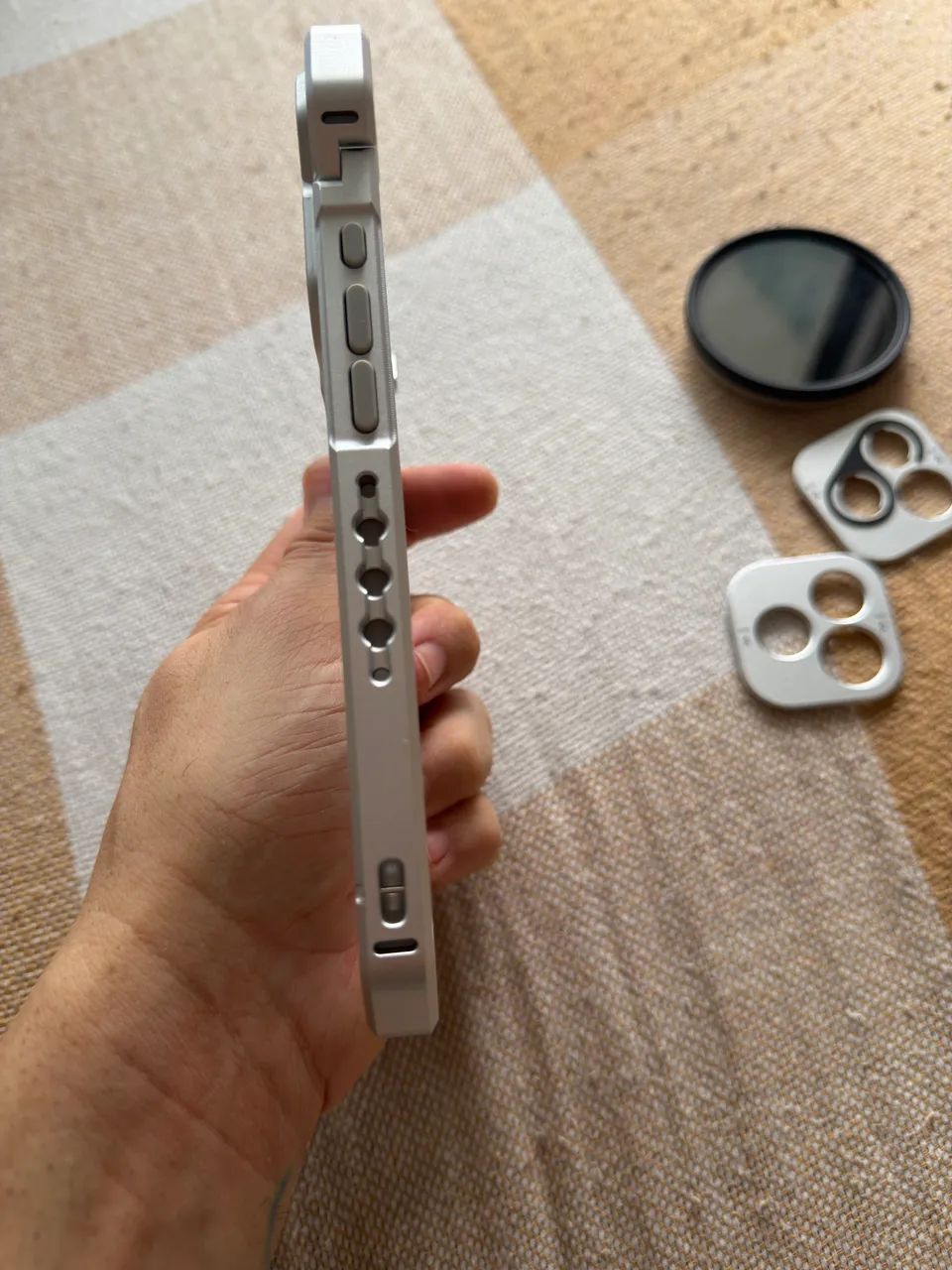 Cage pra iPhone 17 pro Max / vídeo Maker  - Foto 5