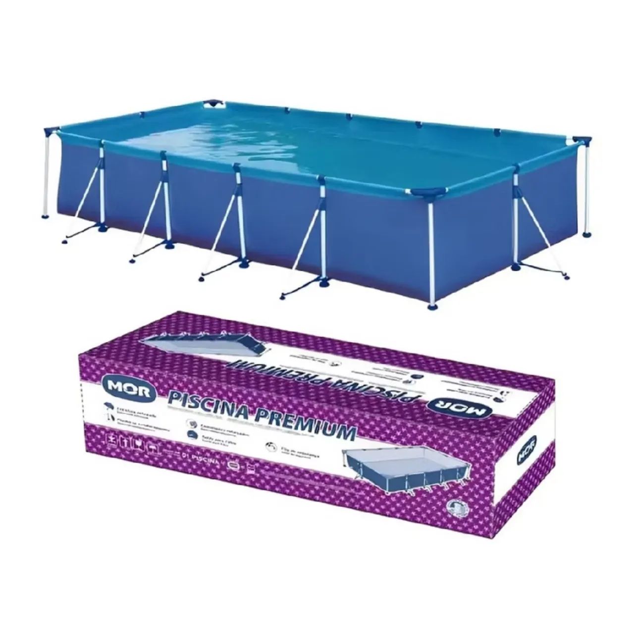 Piscina 7600L Mor (Pronta entrega)