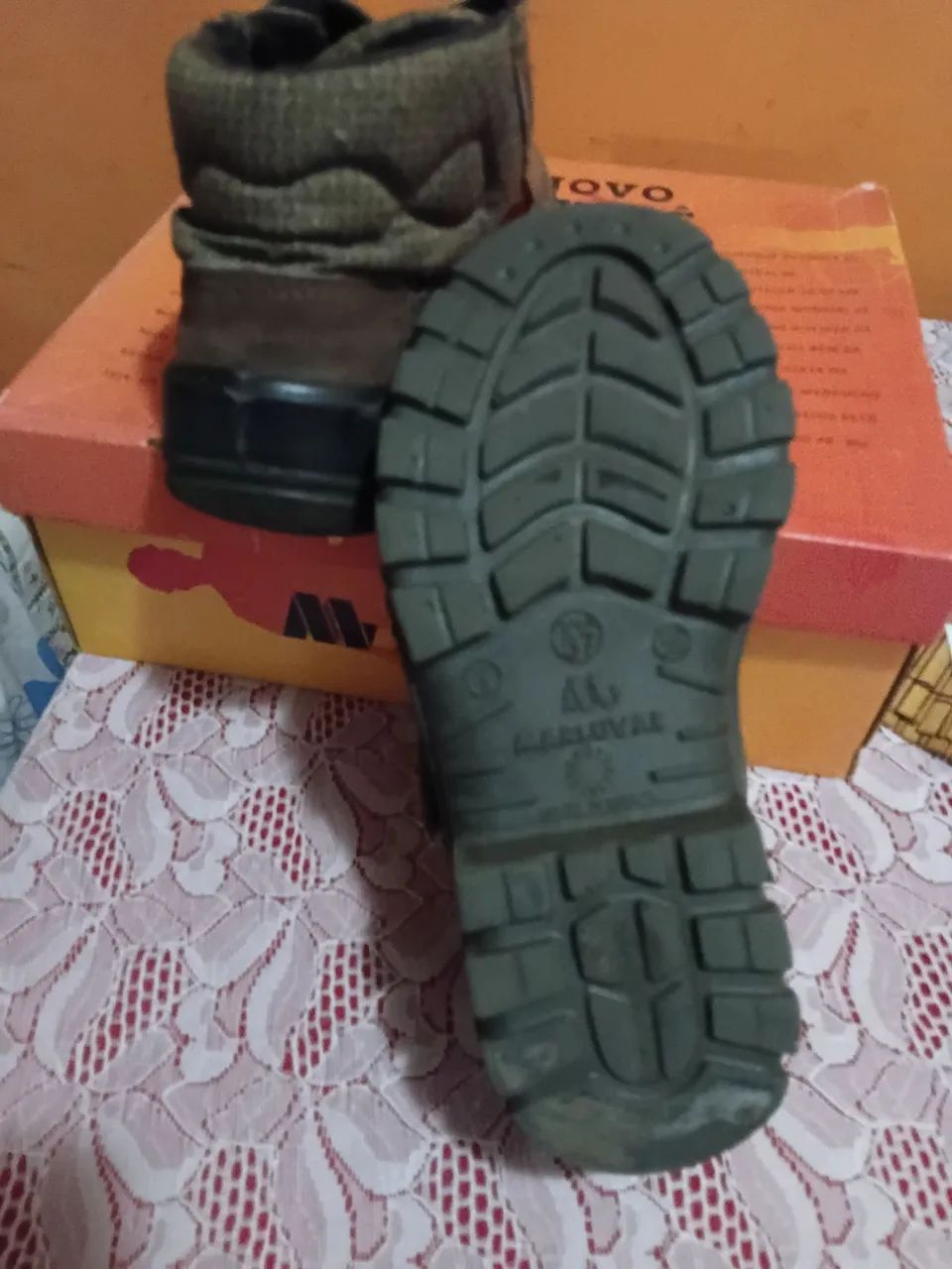 Bota de segurança marluvas. - Foto 4