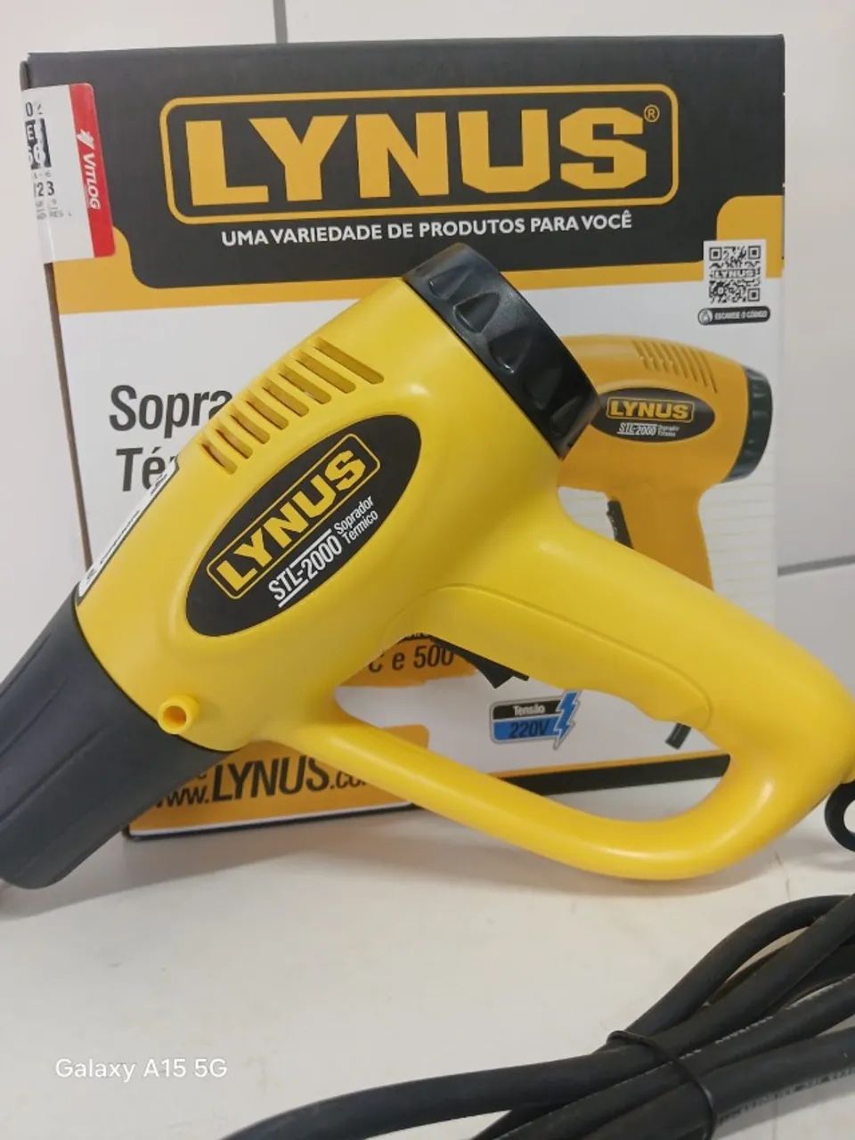 soprador termico 2000w 220v lynus entrega gratis - Foto 3