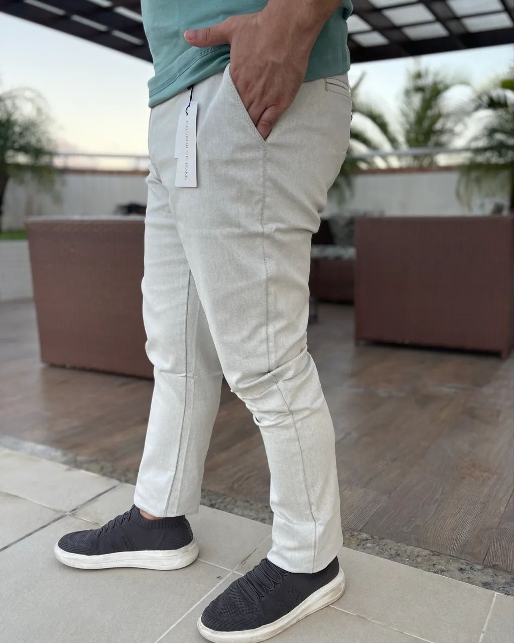     Calça Masculina Esporte Fino | Alta Qualidade - Foto 3