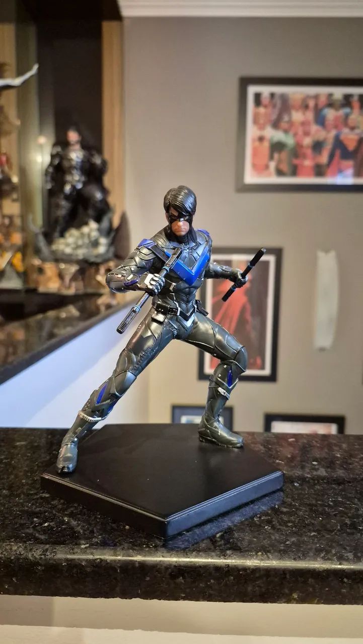 Nightwing! Batman Arkham Knight! Iron Studios!