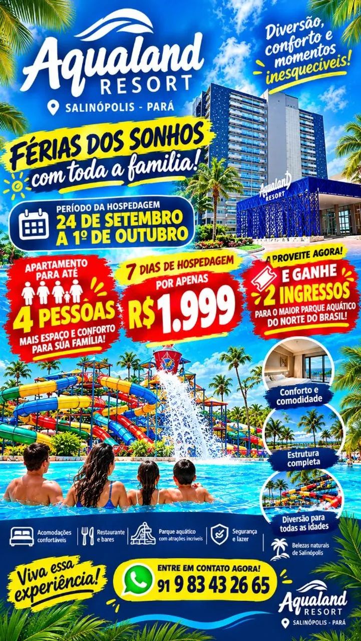 Aqualand Resort e Parque Aquático 