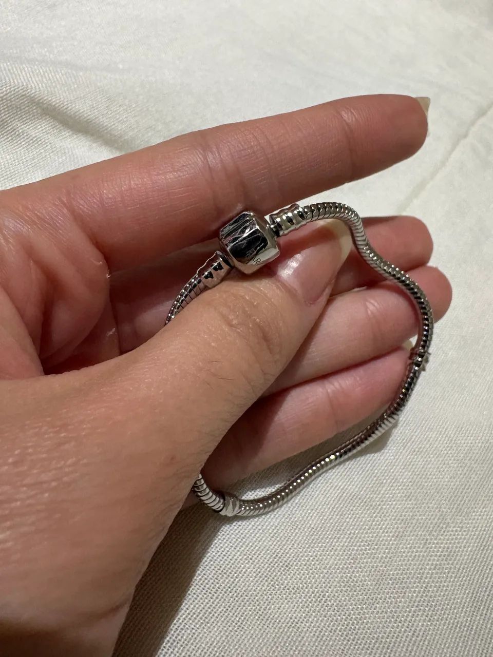 Pulseira semijoia prata Via Rara - Foto 4