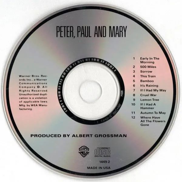 Peter, Paul and  Mary em cd importado - Foto 3