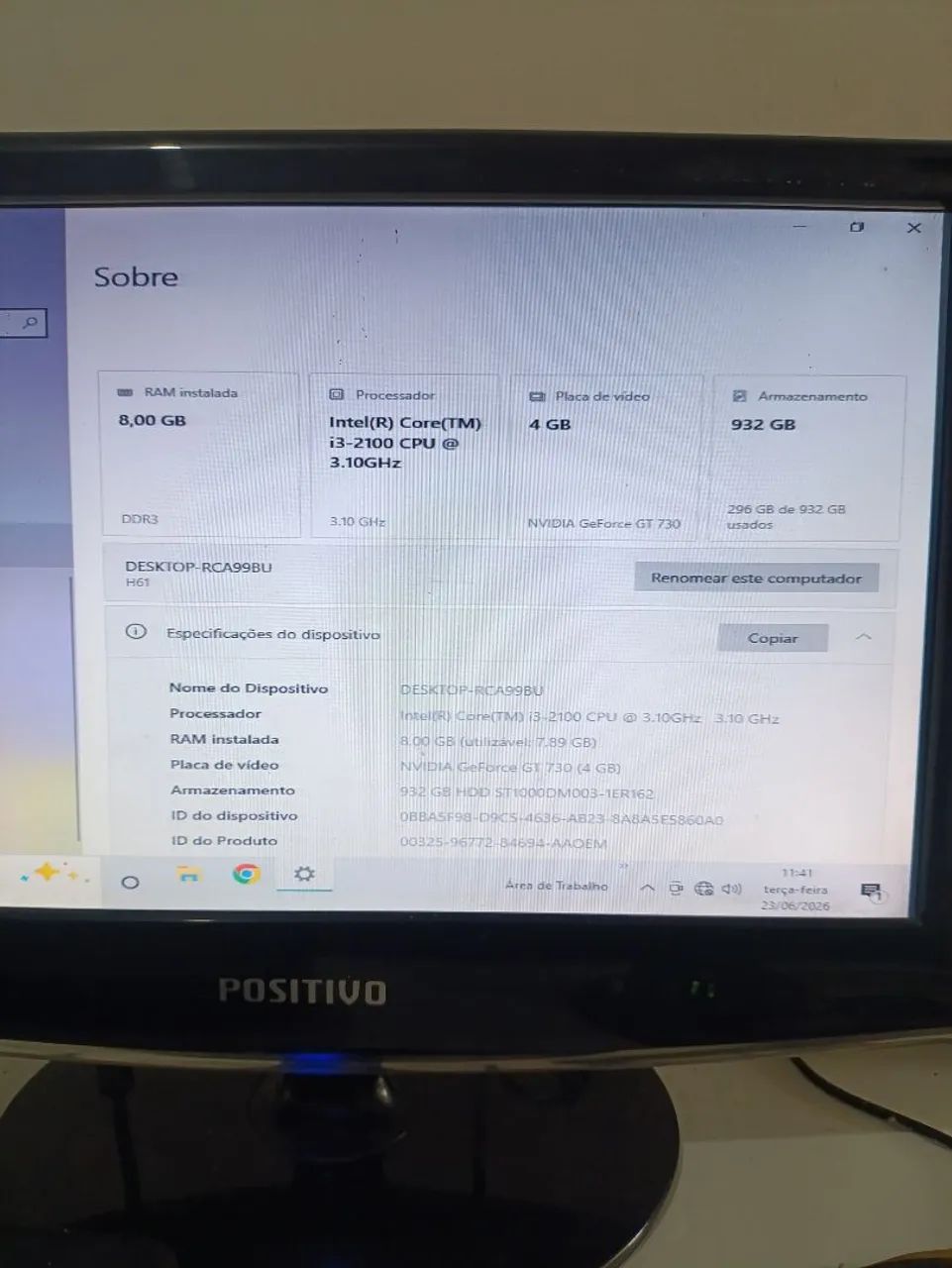 Computador completo funcionando perfeitamente  - Foto 5