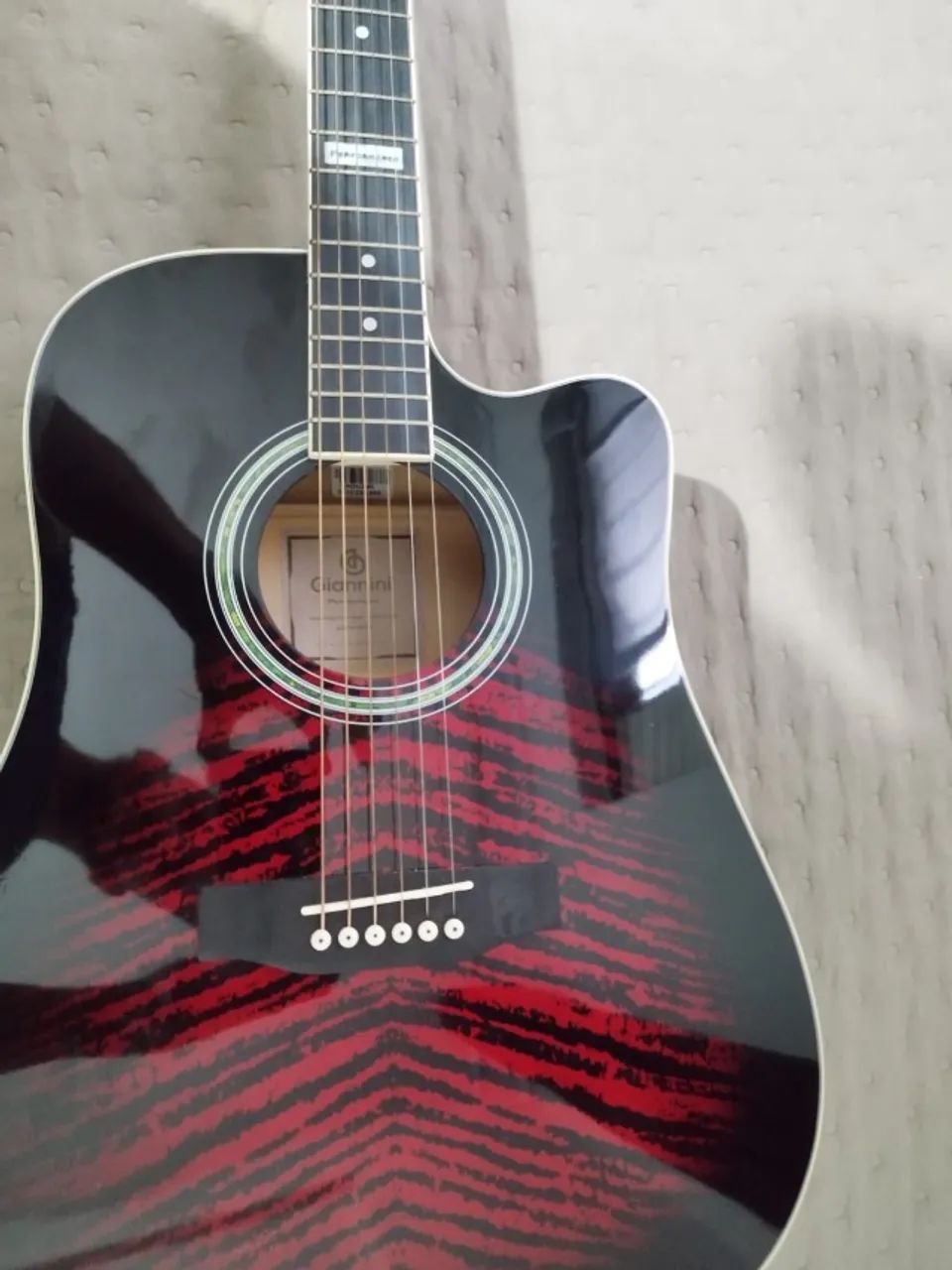 Violão Gianini elétrico