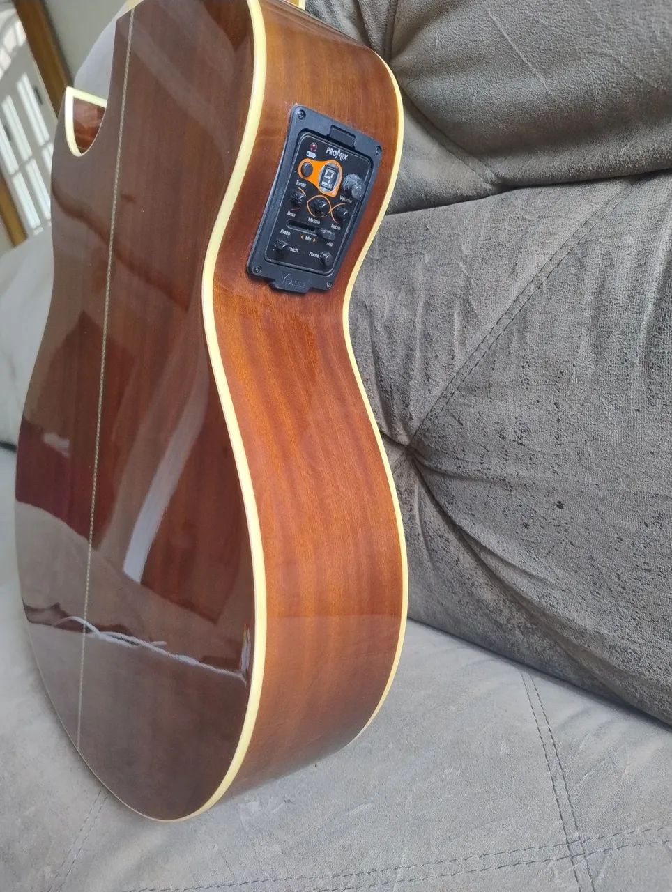 Violão Eagle GL36YB eletroacústico novo - Foto 4