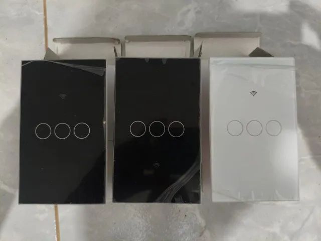 Interruptor Inteligente App, Sem Fio, 110V, 220V, Alexa, Google Home