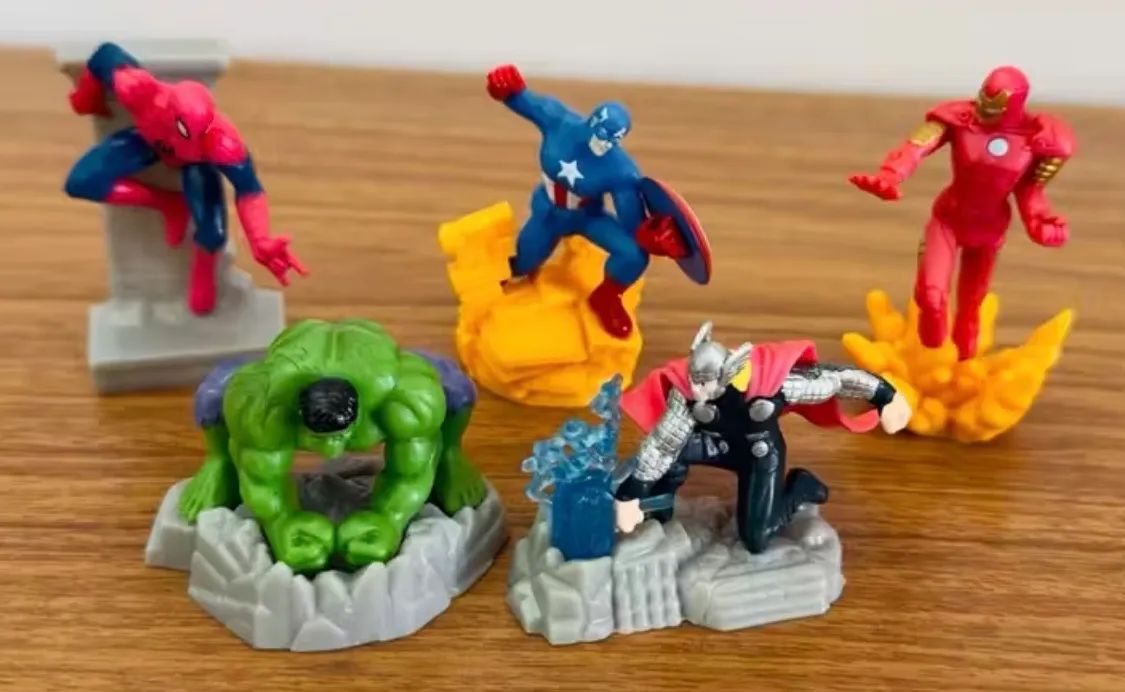 Coleção mini figuras da Marvel