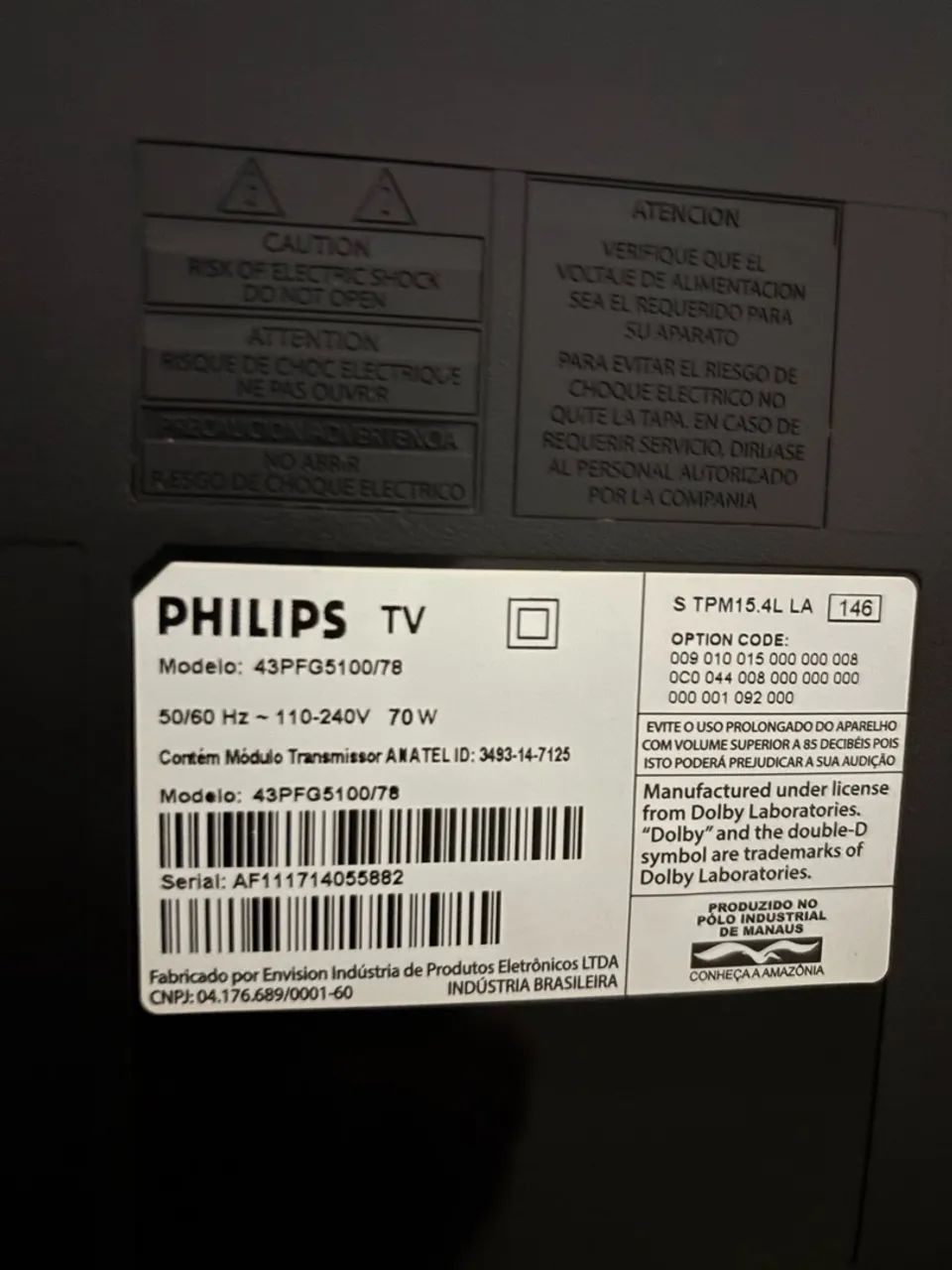 TV Philips Smart FullHD 43 polegadas  - Foto 2