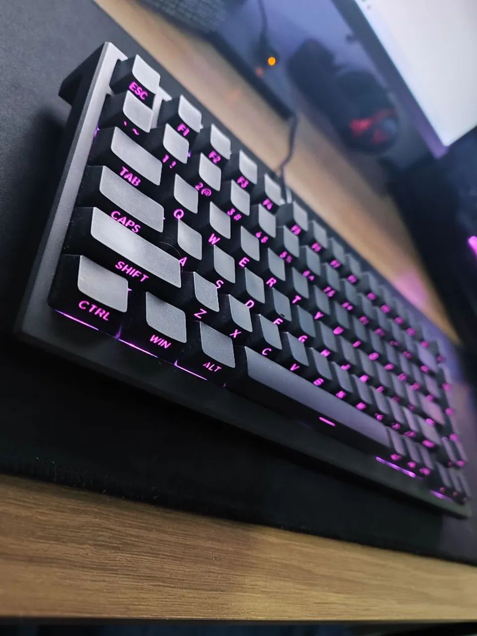 Teclado e Mouse Gamer + brinde - Foto 4