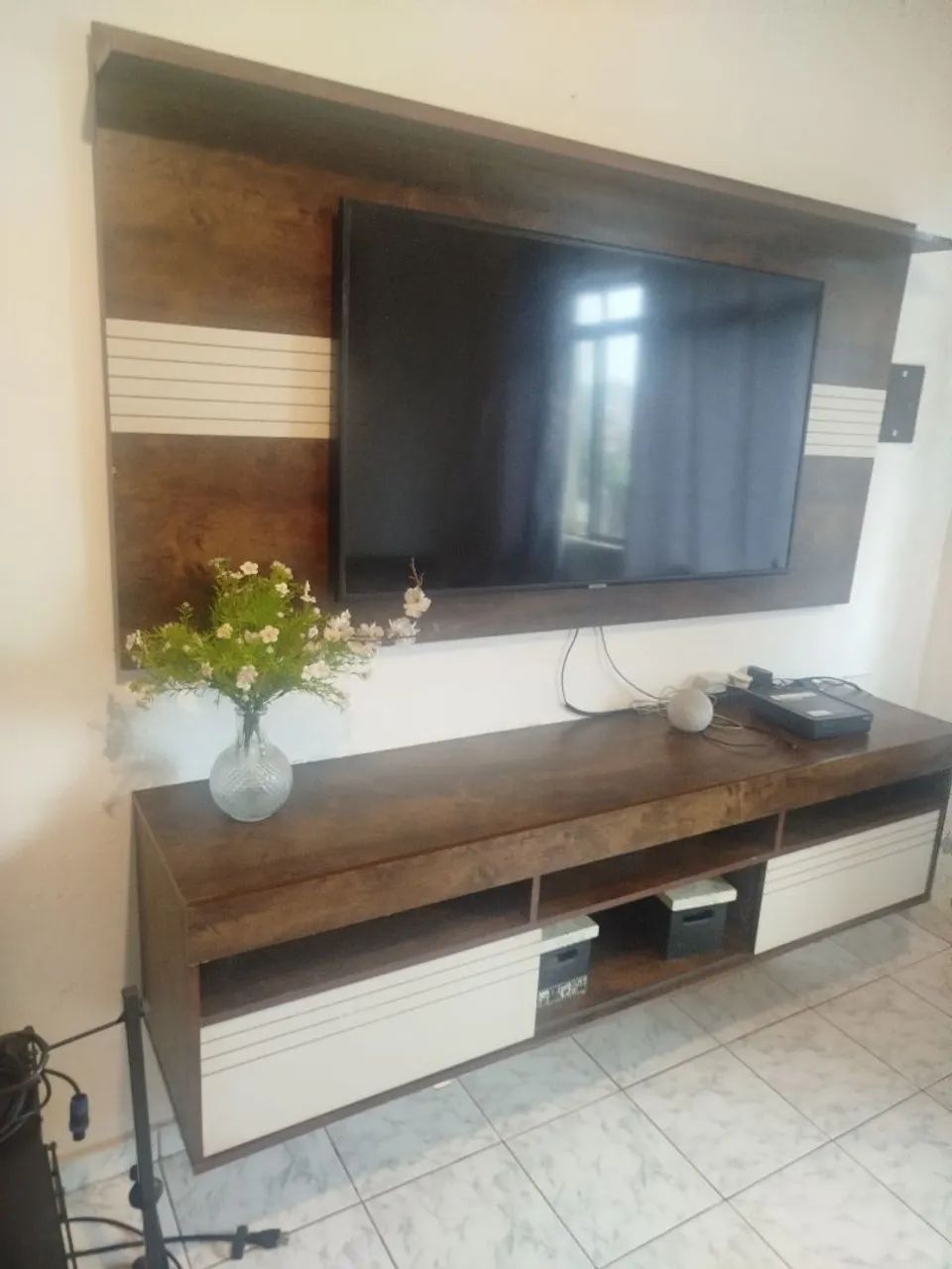 Rack e painel de tv 19 polegadas  - Foto 2