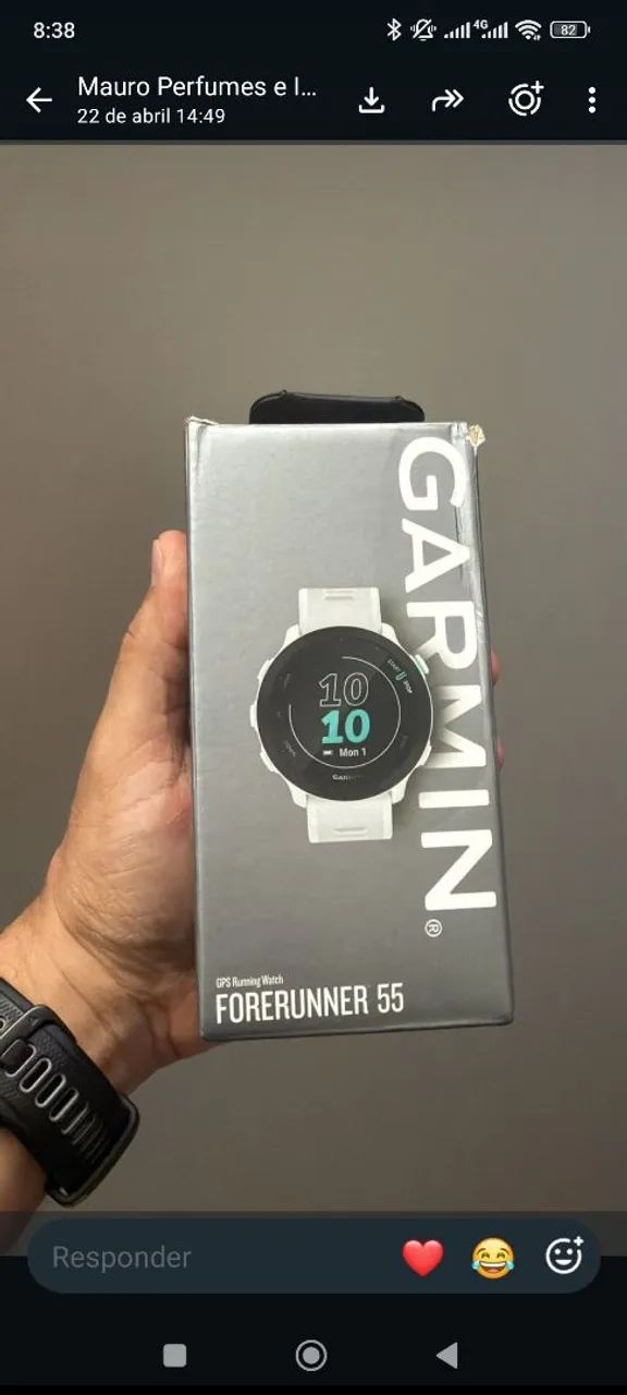 Garmin Forernunner 55 Branco - Foto 2