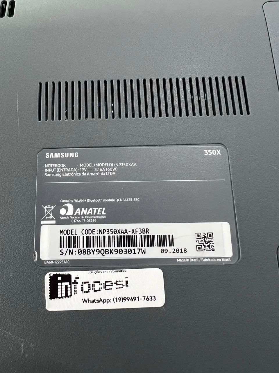 Notebook Samsung i7 8550u  - Foto 4