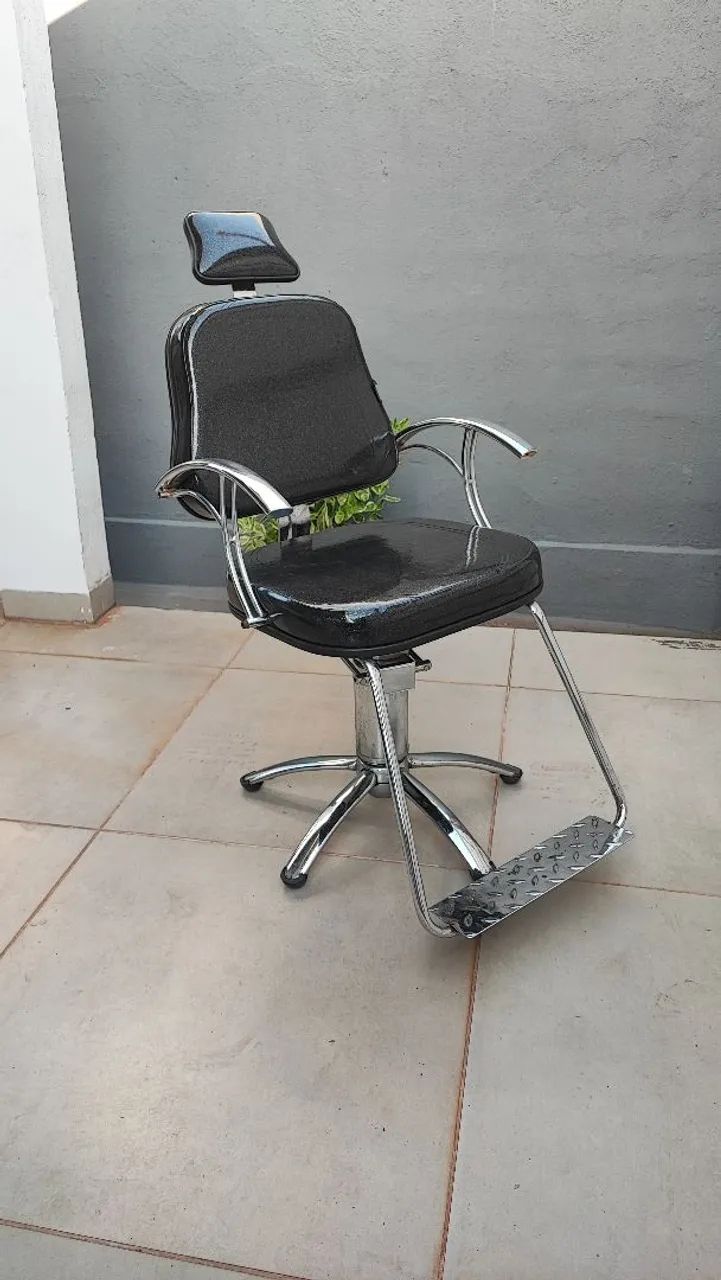 CADEIRA DE SALÃO DE BELEZA HIDRÁULICA