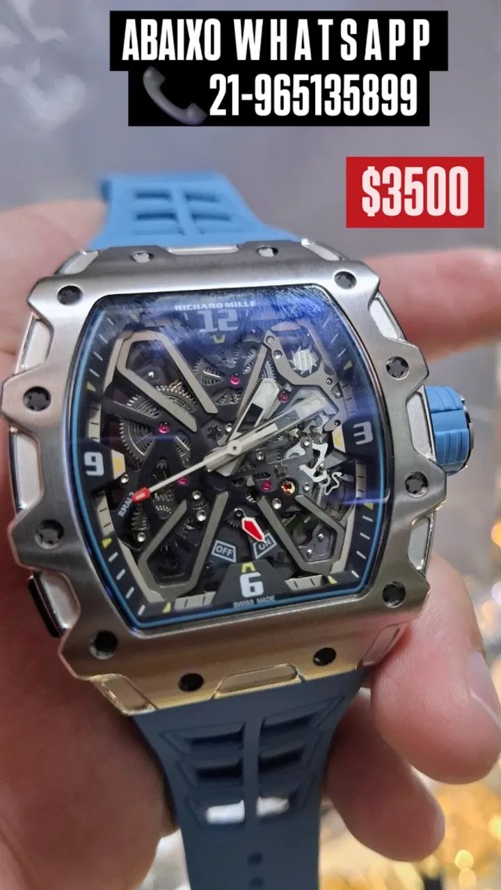 Relógio RICHARD MILLE - AUTOMÁTICO MODELO RAFAEL NADAL Referência 35-03 - Foto 2