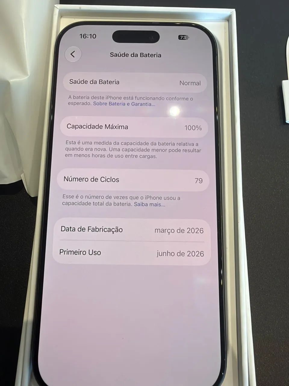 iPhone 17 Seminovo em perfeito estado - Foto 4