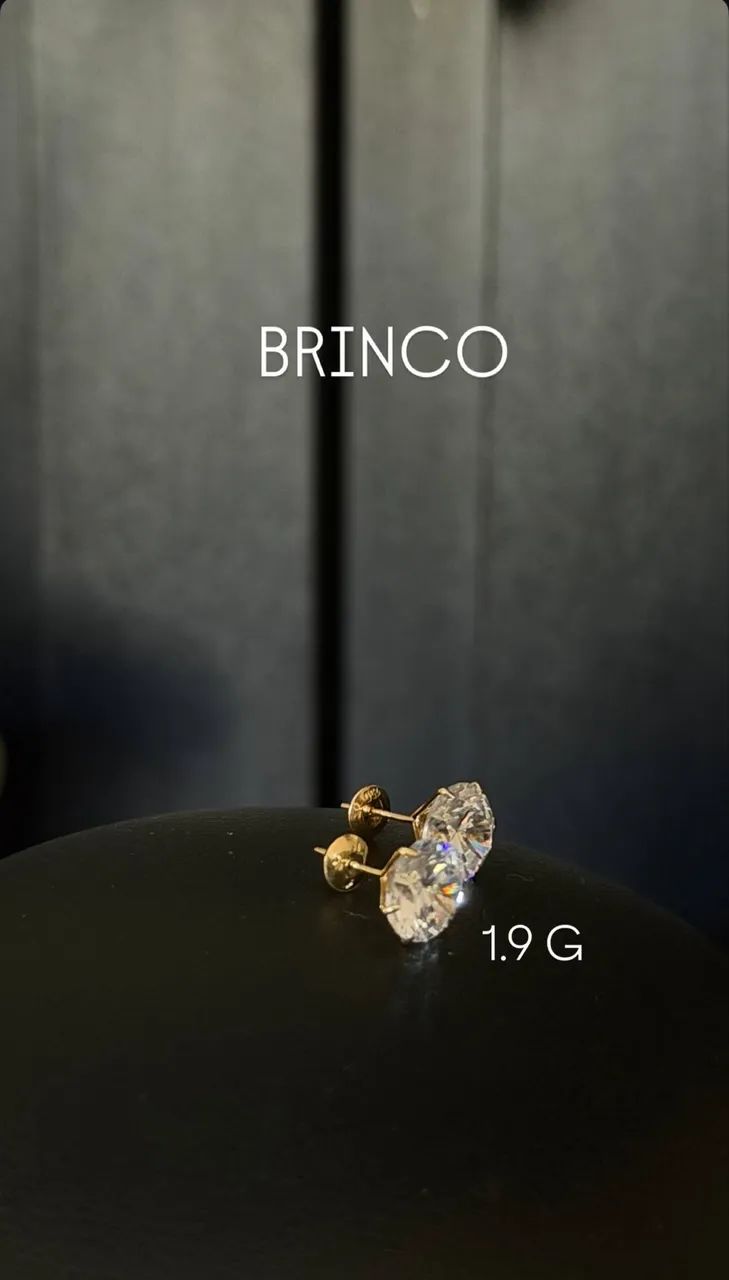Brinco ouro18k