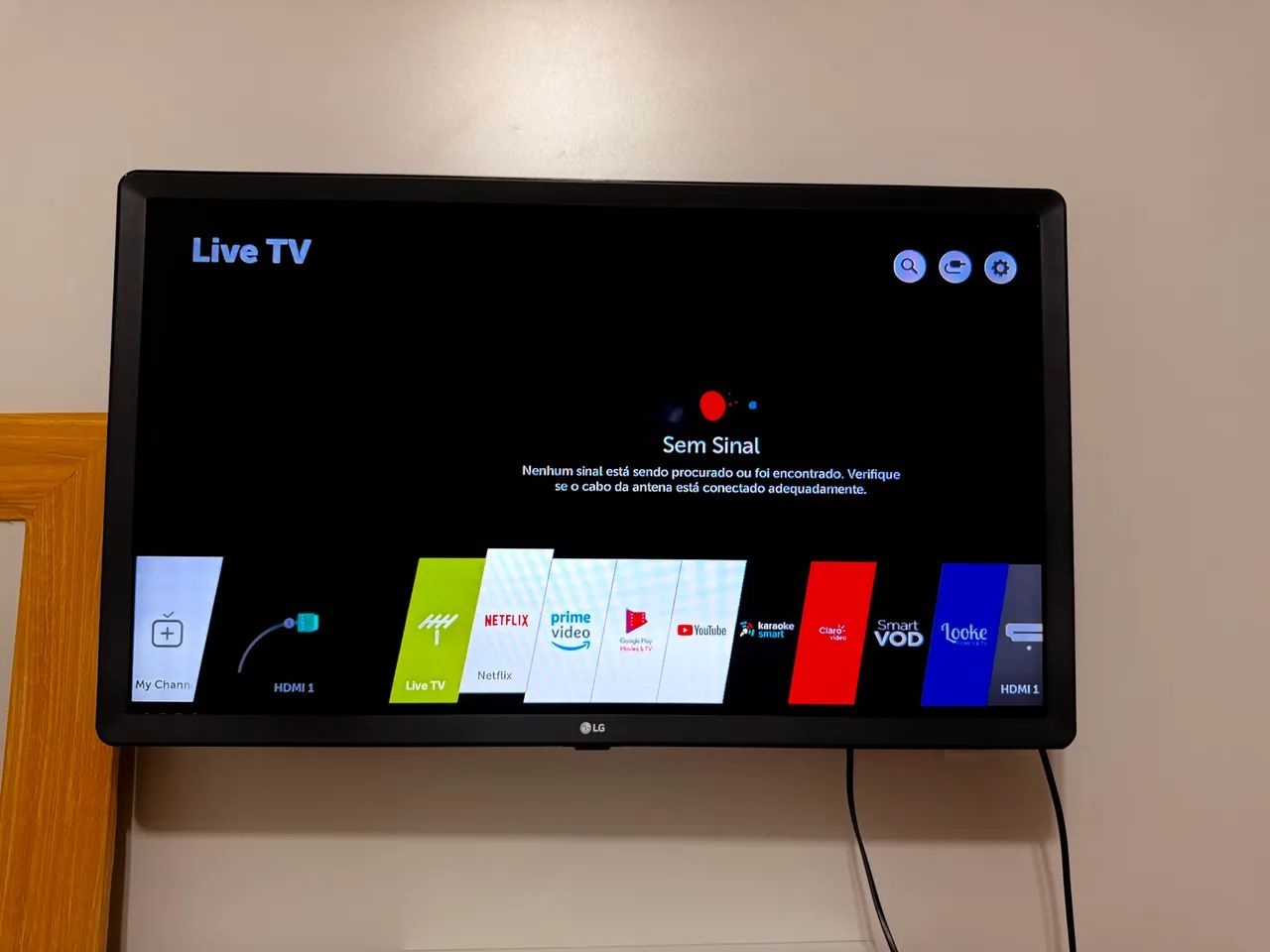 Smart TV LG 32 Polegadas HD com WI-FI - Foto 3