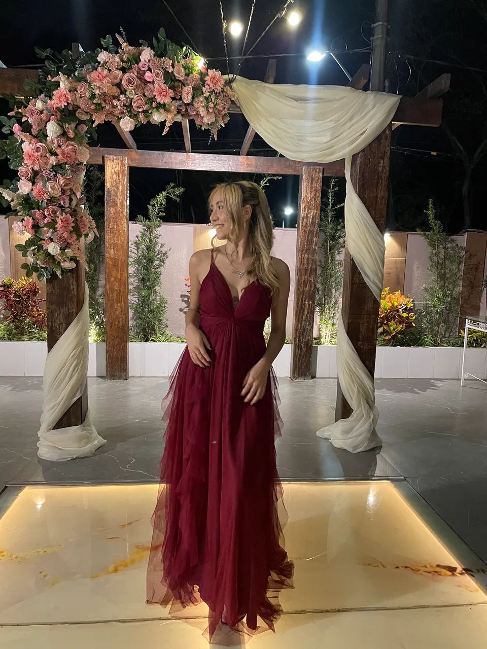 Vestido madrinha marsala - Foto 2