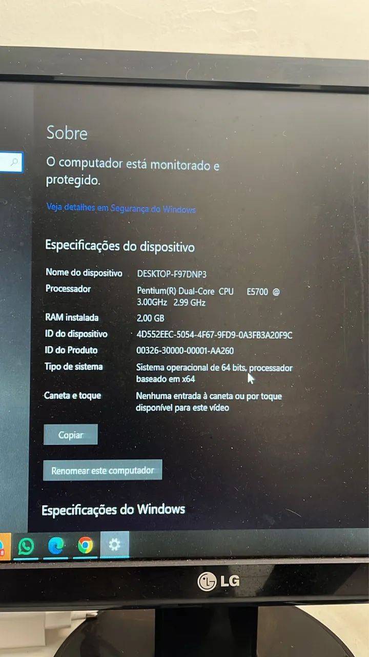 VENDO OU TROCO PC COMPLETO - Foto 3