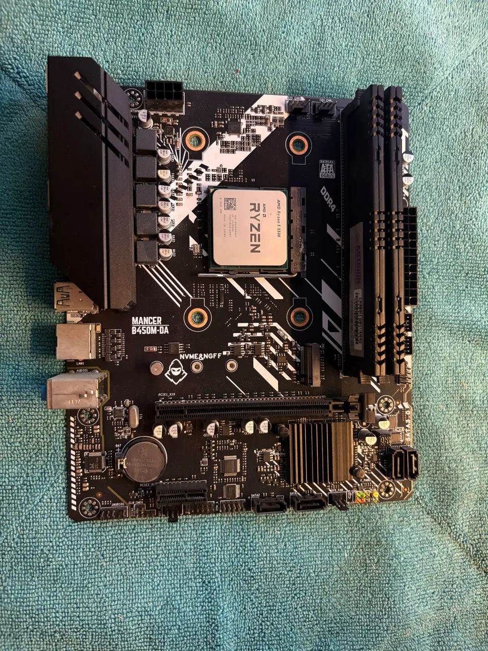 PLACA MÃE + PROCESSADOR RYZEN + 16gb DE MEMÓRIA RAM  - Foto 2
