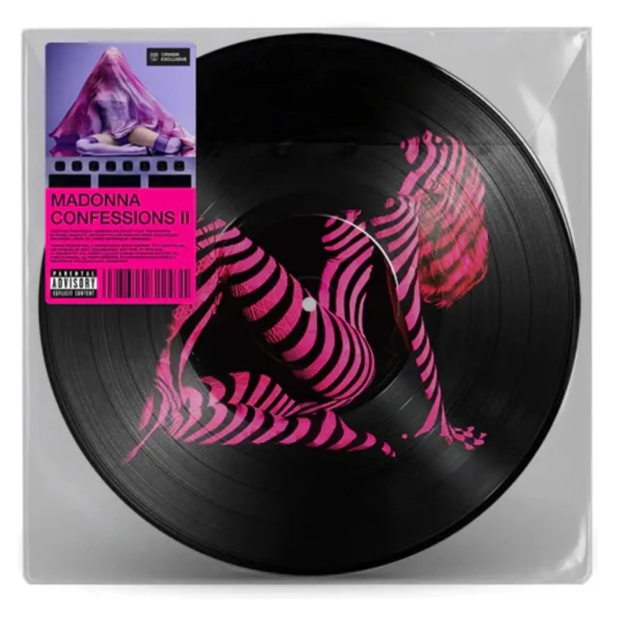 Vinil picture disc confessions II Madonna Grindr