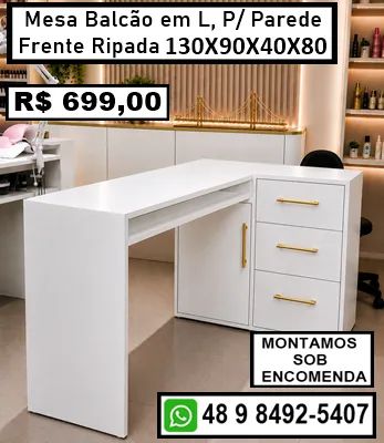 Mesa Profissional Para Nail Designer - Direto Da Fábrica! 