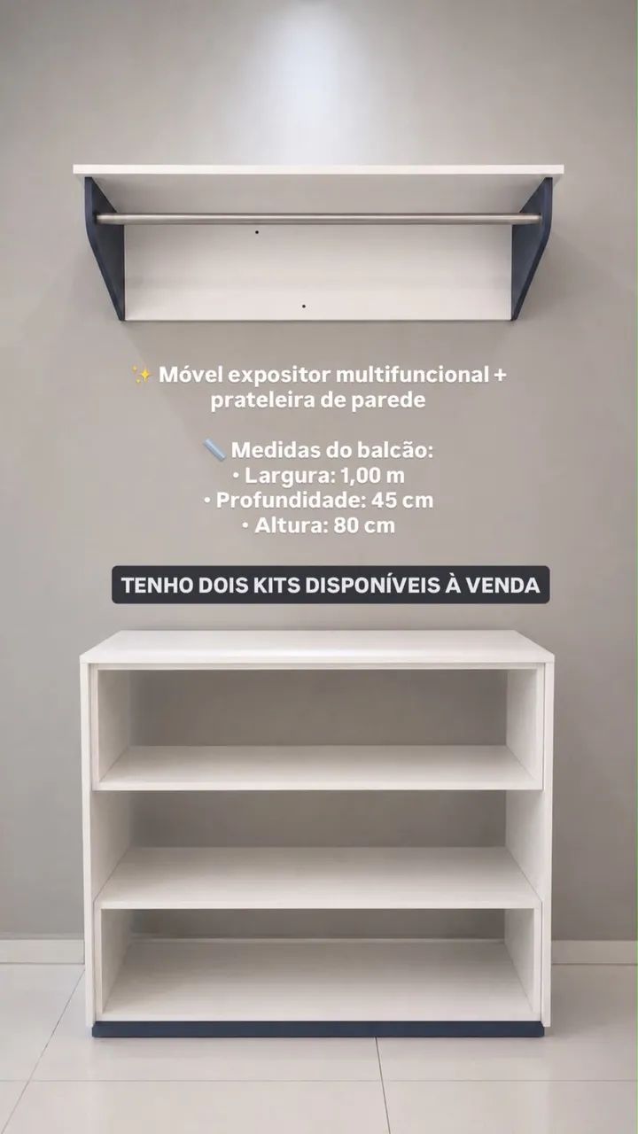 Móvel expositor 