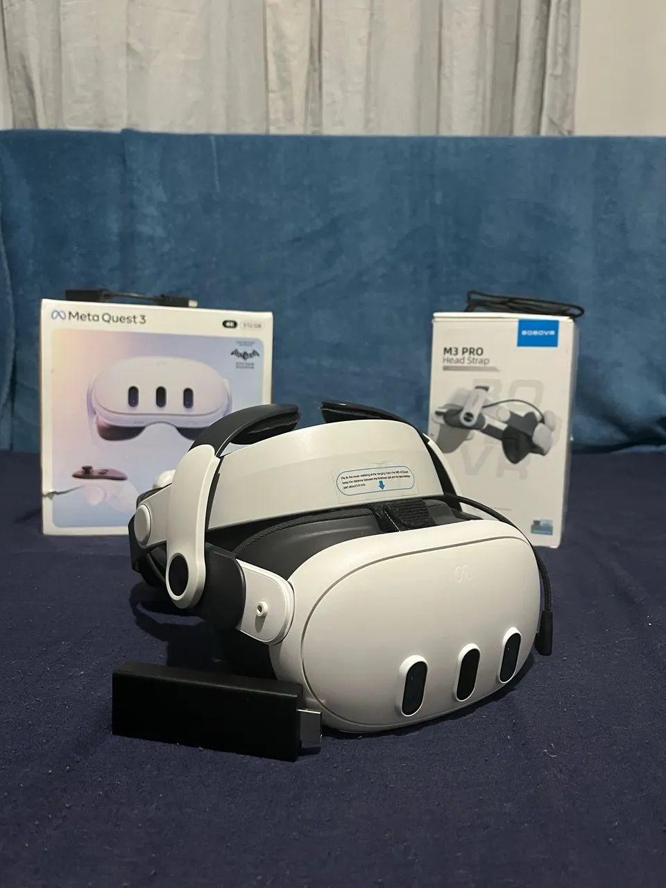 Meta Quest 3 512GB + BoboVR M3 Pro | Kit Premium Completo