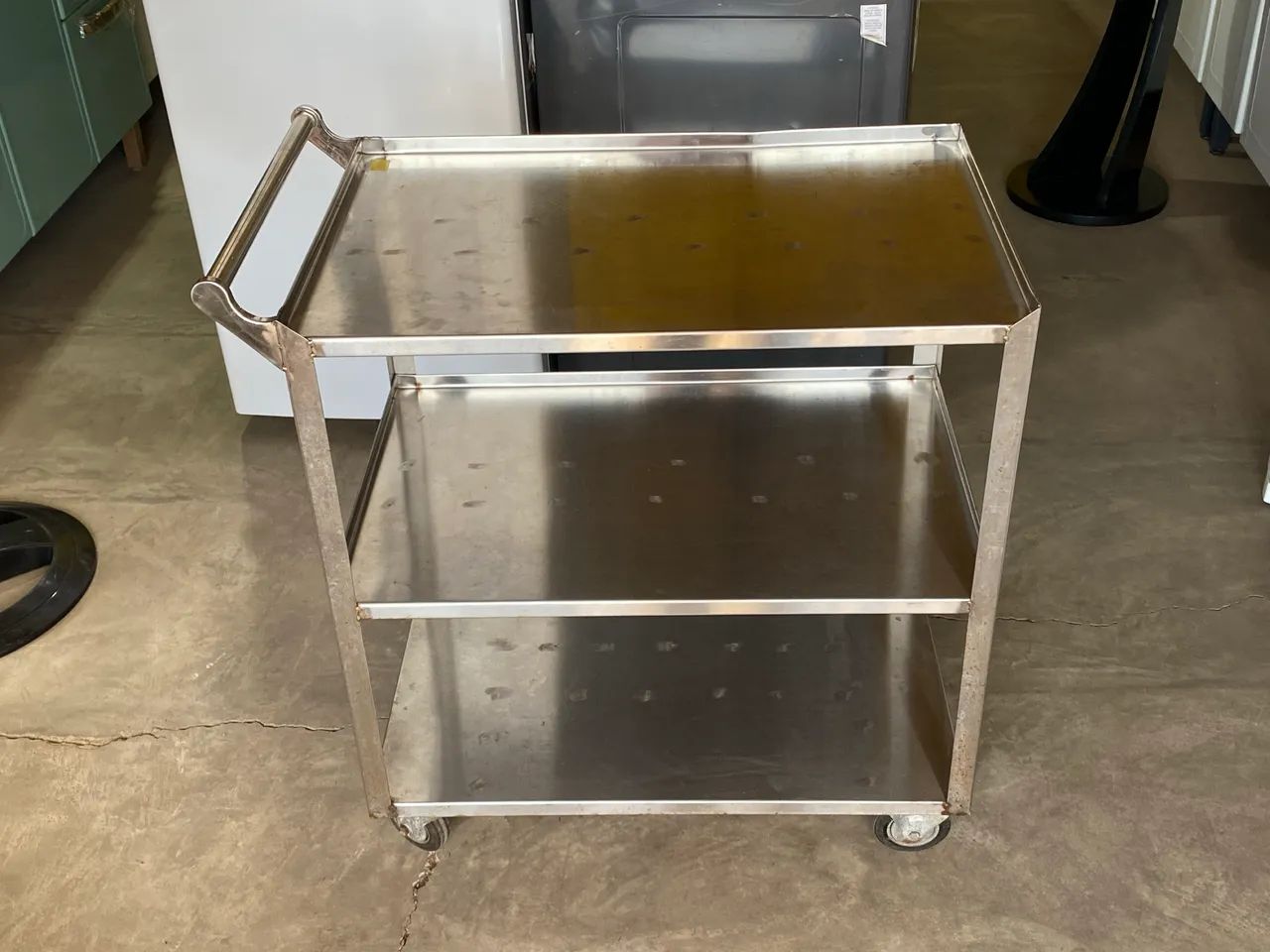 Carrinho Auxiliar Aço Inox 