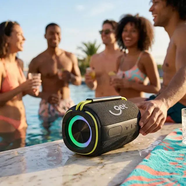 Caixa de Som Bluetooth Get Pop Lite 40W RMS USB/SD/BT/AUX(P2) - WZetta - Foto 4