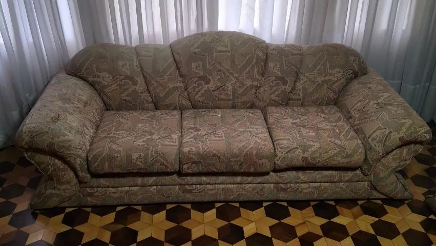 Conjunto de 3 sofás com 3 , 2 e 1 lugar  - Foto 4