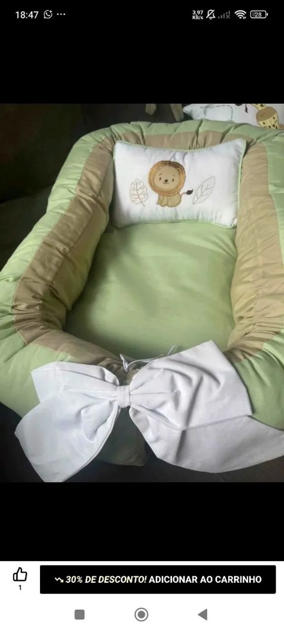 Ninho com almofada 