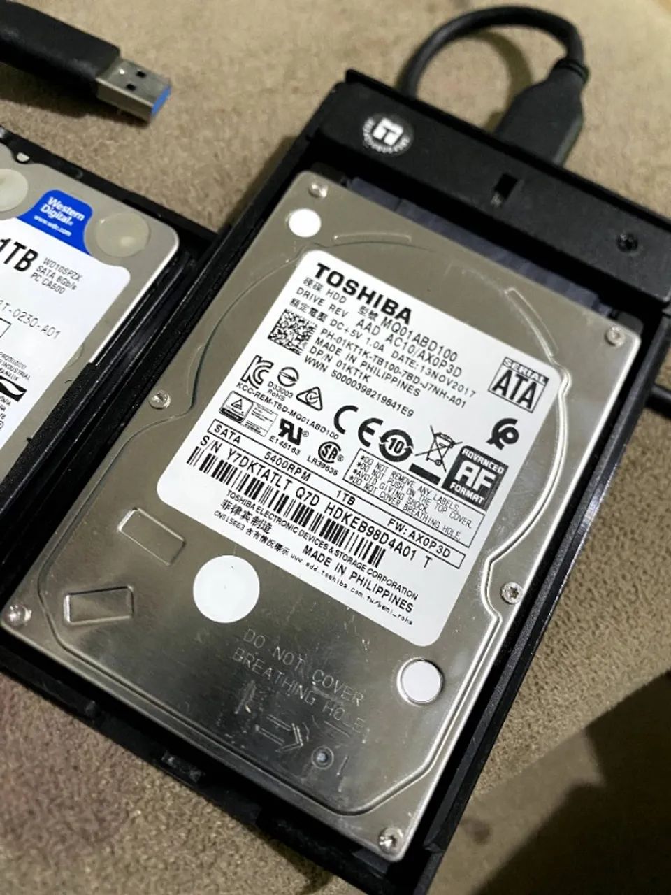 2 HDD 2,5 com Case - Foto 2