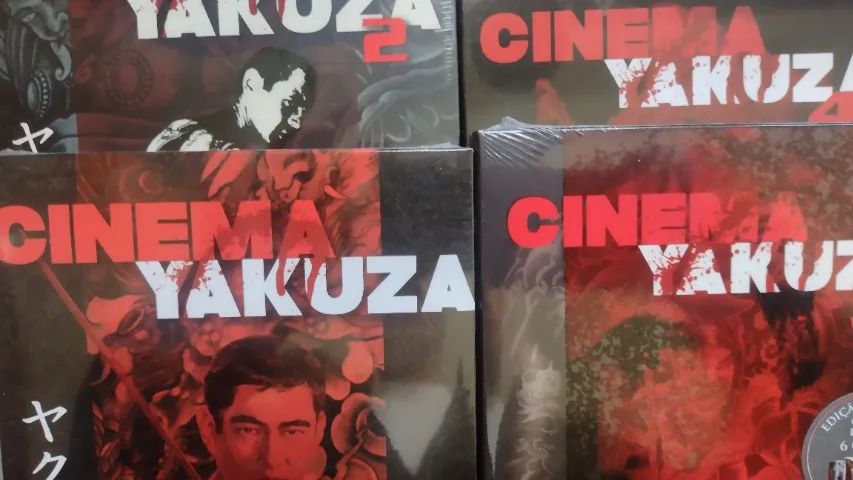 DVD Cinema Yakuza 1-4 (Versátil) 4 Box Novos Lacrados Japão - DVD