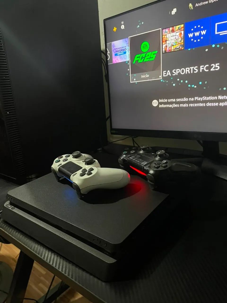 PS4 Slim pra vender logo - Foto 2