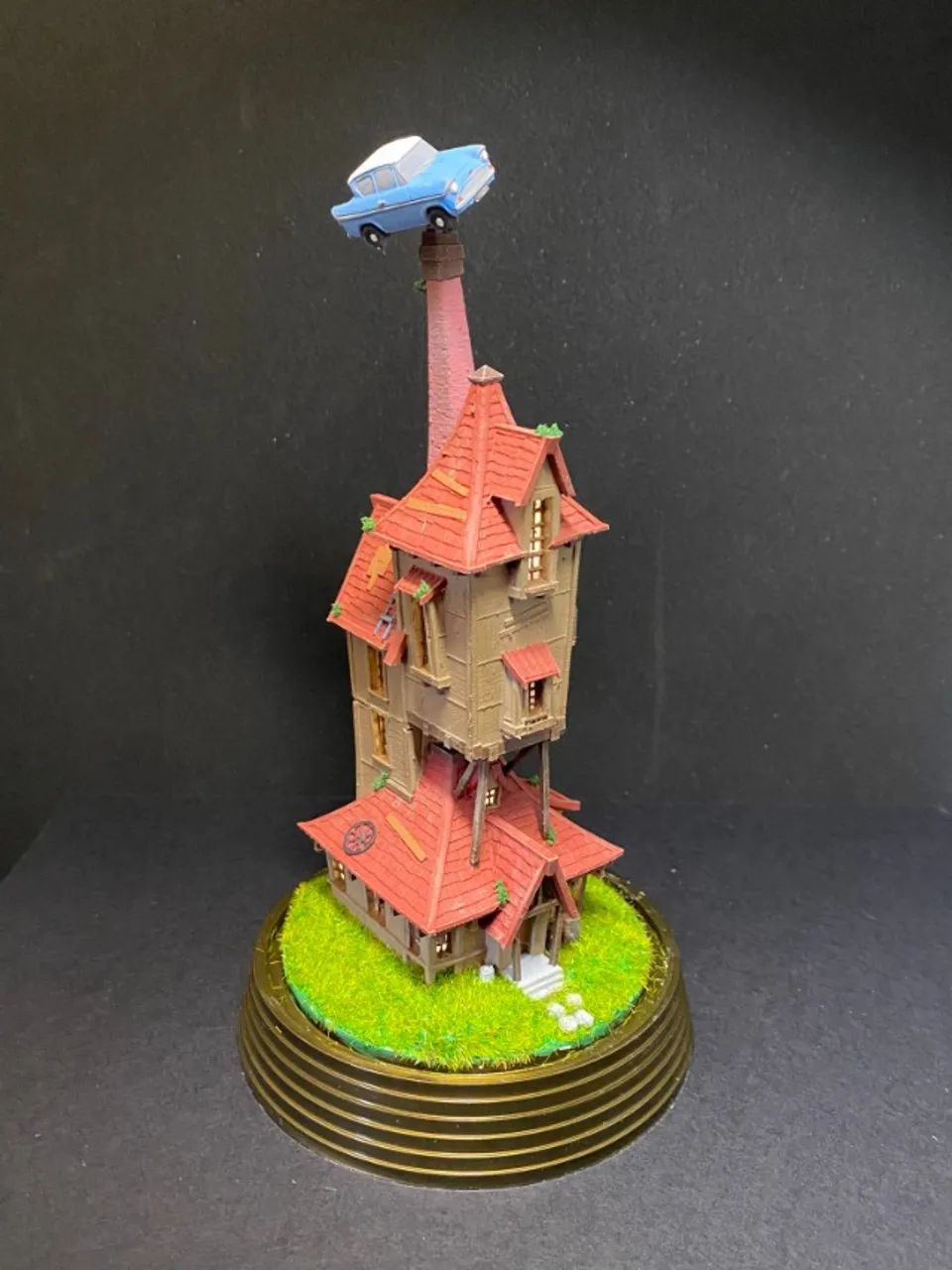 A toca Weasley | Diorama Harry Potter