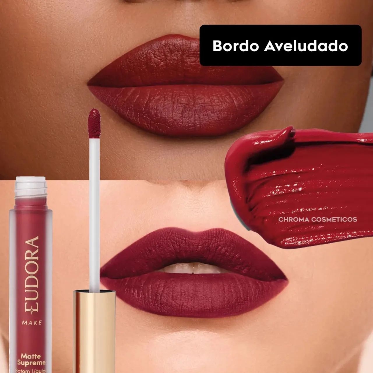 Batom matte supreme Eudora 