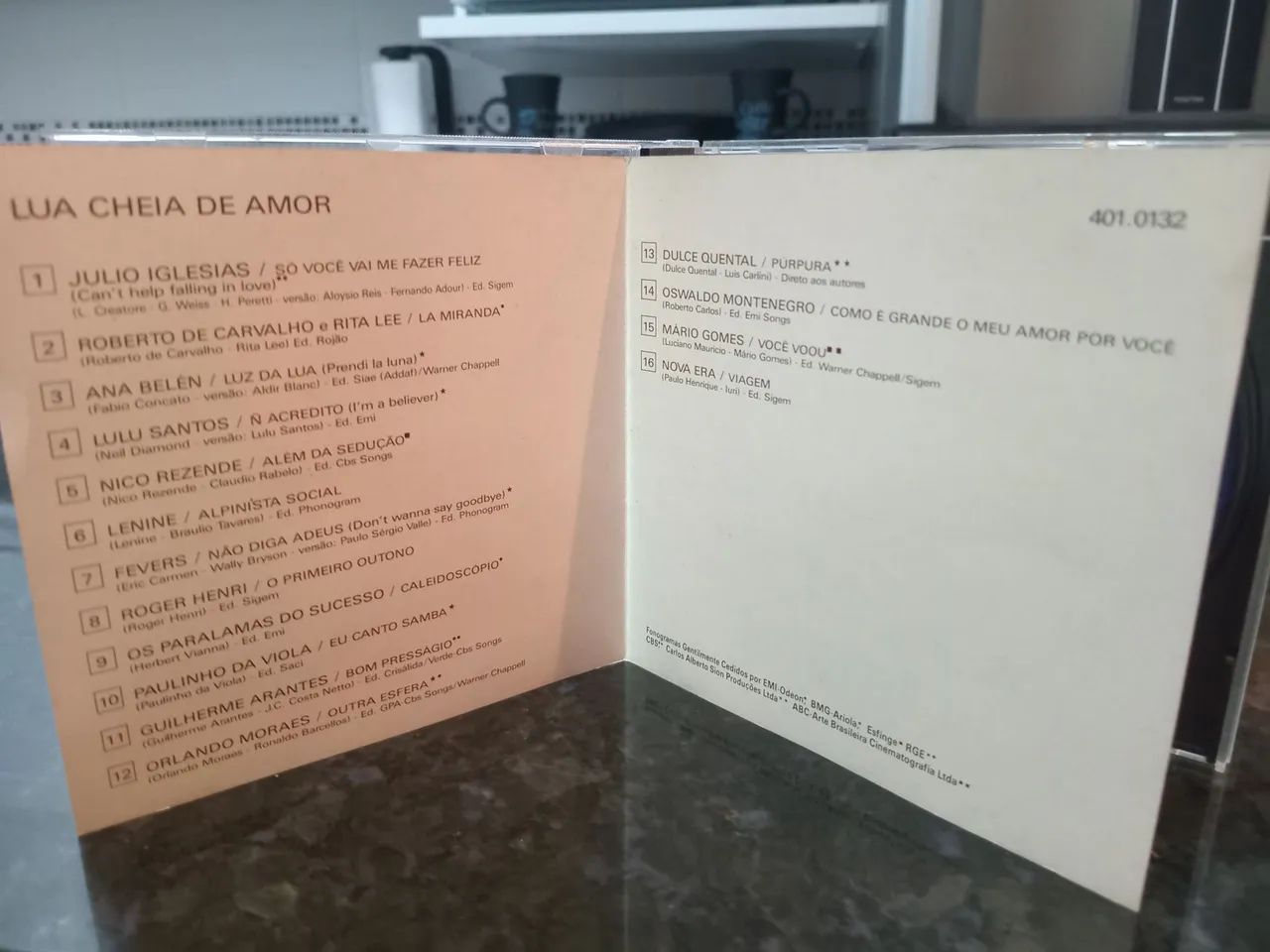 CD LUA CHEIA DE AMOR NACIONAL  - Foto 2